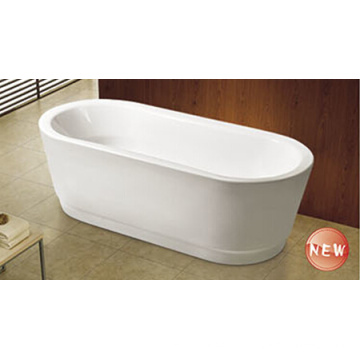 Oval Standing Alone Acrylic Bathtub